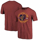 Men's Cleveland Cavaliers Believeland Wine T-Shirt FengYun,baseball caps,new era cap wholesale,wholesale hats